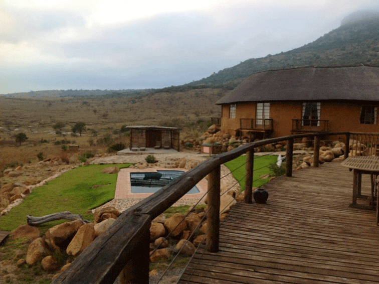 View From Deck Rorke's Drift Hotel